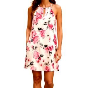 Candie's XL Pink Women's Sleeveless Maxi BOHO Sun Dress Miss 16 18 Extra Large